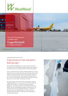 Produktbroschüre Verkehr: Wecryl 813 Vergussmasse auf PMMA-Basis